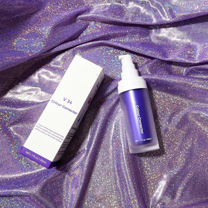 V34 Teeth Whitening Purple Mousse Toothpaste – Instant Stain Remover & Bright Smile | ROHBA