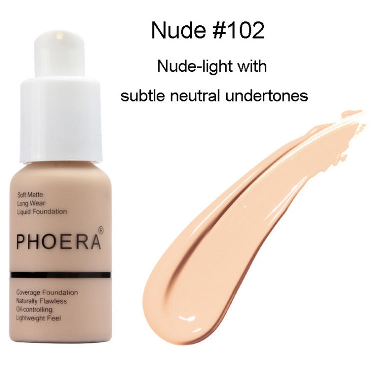 Explosive Press Matte Concealer Foundation – Oil Control Natural Finish Cream | ROHBA™