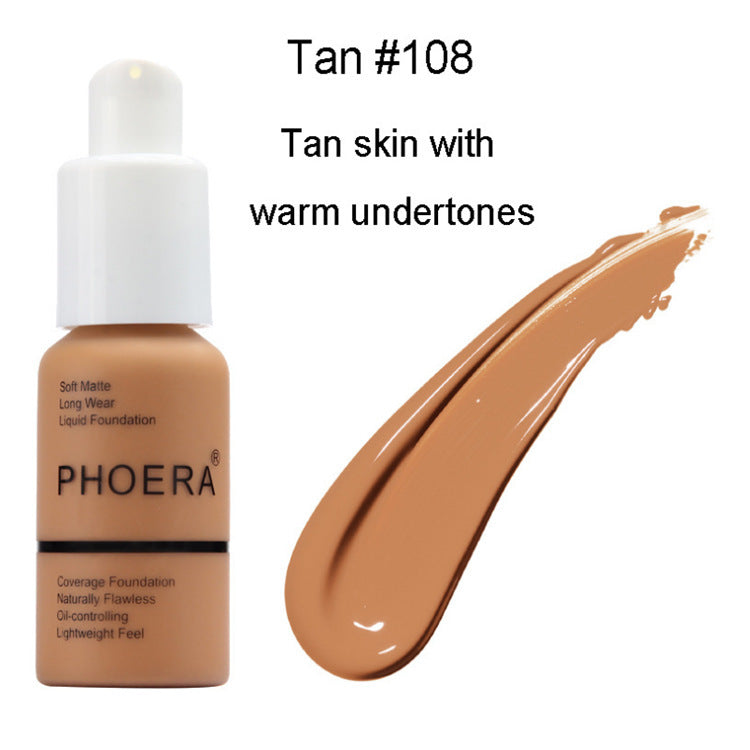 Explosive Press Matte Concealer Foundation – Oil Control Natural Finish Cream | ROHBA™