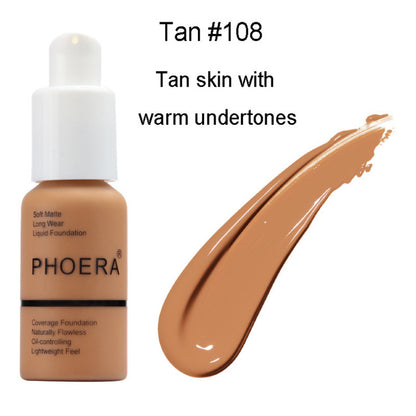 Explosive Press Matte Concealer Foundation – Oil Control Natural Finish Cream | ROHBA™