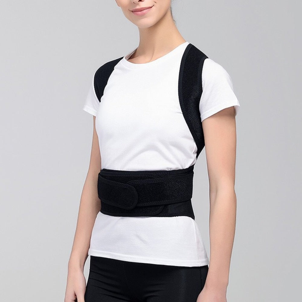 ROHBA™ Spine Bending Posture Corrector – Adjustable Back Brace for Pain Relief & Better Posture