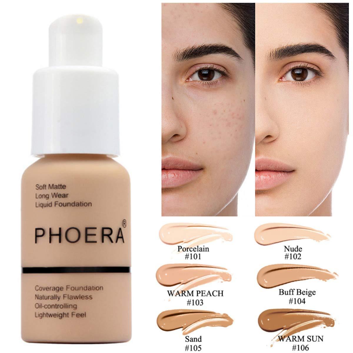 Explosive Press Matte Concealer Foundation – Oil Control Natural Finish Cream | ROHBA™