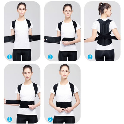 ROHBA™ Spine Bending Posture Corrector – Adjustable Back Brace for Pain Relief & Better Posture
