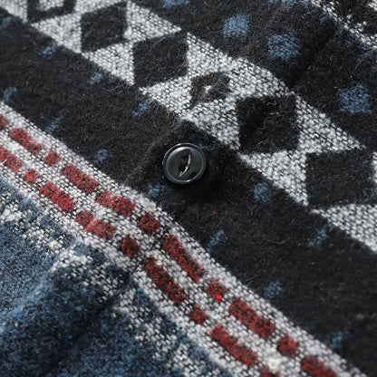 Retro Streetwear Ethnic Style Loose Shirt – Trendy Casual Unisex Top