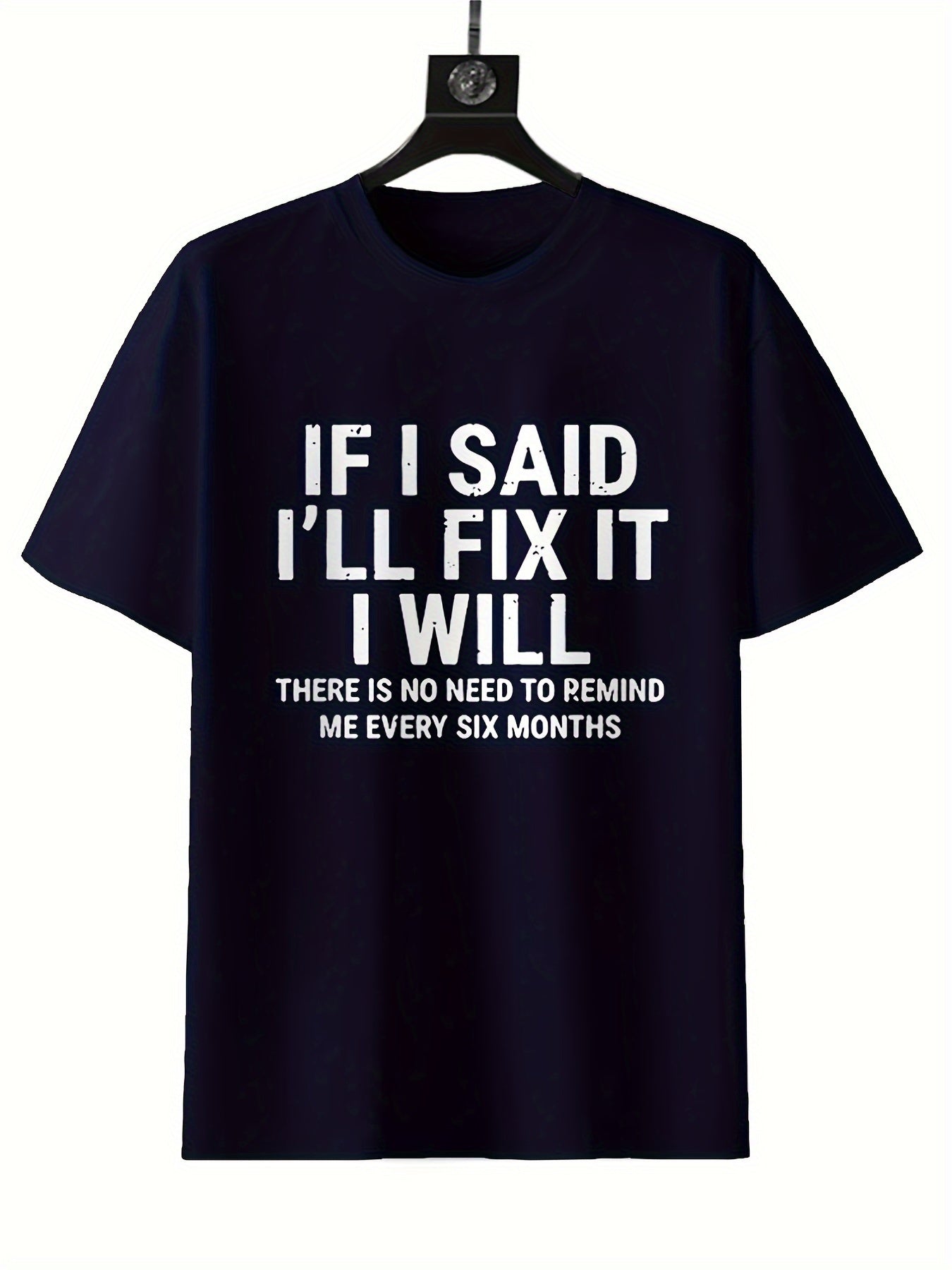 Round Neck Printed T-Shirt – Casual Short Sleeve Summer Top for Men & Women | ROHBA™