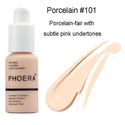Explosive Press Matte Concealer Foundation – Oil Control Natural Finish Cream | ROHBA™