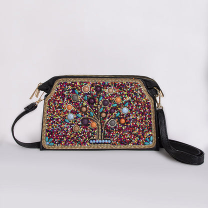 Mizhu Shell Flower Crossbody Bag