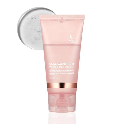 Collagen Night Wrapping Face Mask – Firming, Hydrating & Anti-Wrinkle Treatment