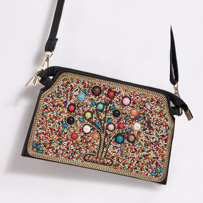 Mizhu Shell Flower Crossbody Bag