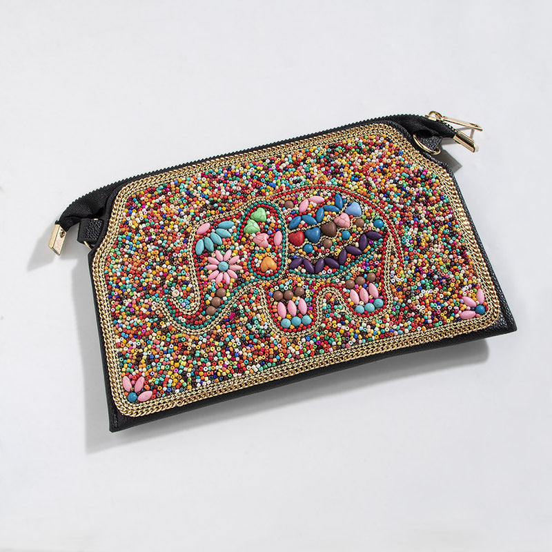 Mizhu Shell Flower Crossbody Bag