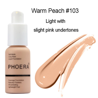 Explosive Press Matte Concealer Foundation – Oil Control Natural Finish Cream | ROHBA™