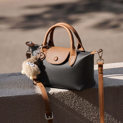 Amelia Top Handle Leather Bag