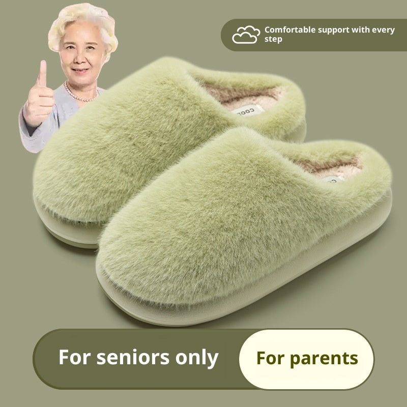 slip Couple Winter Insulated Cotton-padded Shoes Men