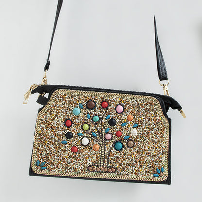 Mizhu Shell Flower Crossbody Bag
