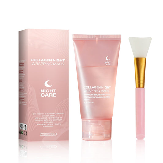 Collagen Night Wrapping Face Mask – Firming, Hydrating & Anti-Wrinkle Treatment