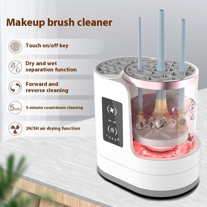 Electric Makeup Brush Cleaner – Rechargeable Automatic Cleaning & Drying Tool